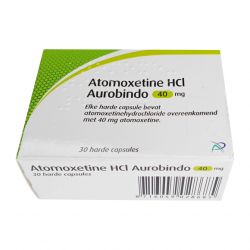 Атомоксетин HCL 40 мг Европа :: Аналог Когниттера :: Aurobindo капс. №30 в Петропавловске-Камчатском и области фото